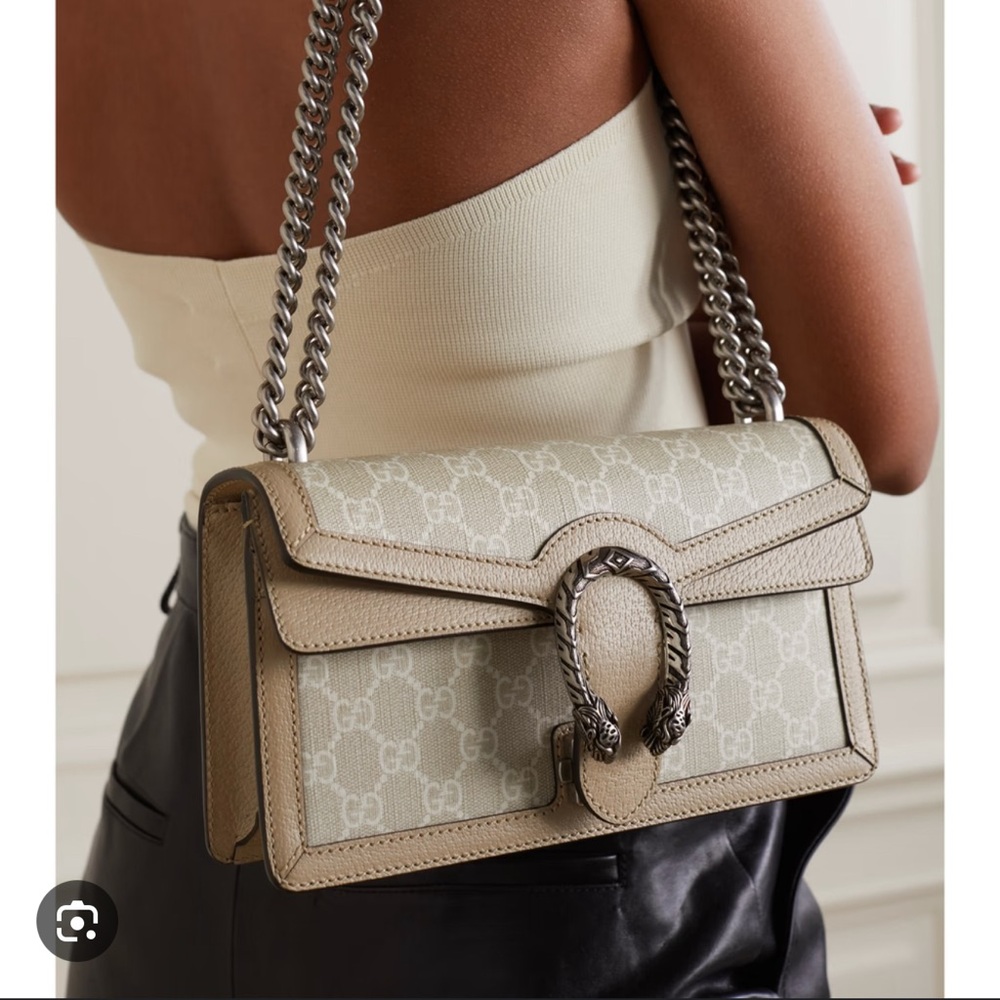 Gucci Dionysus Coated Canvas Small Bag